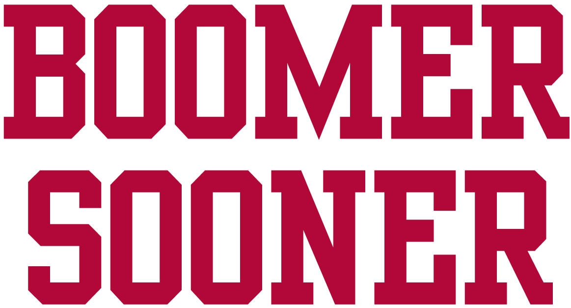 Oklahoma Sooners 0-Pres Wordmark Logo diy fabric transfer...